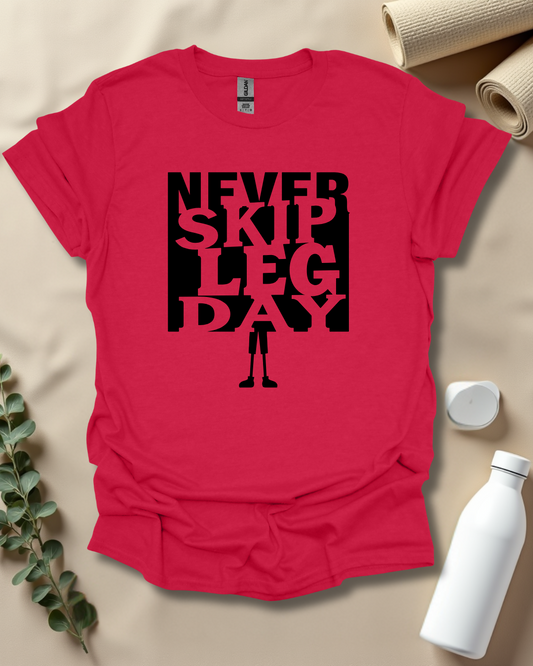 NEVER SKIP LEG DAY T-Shirt